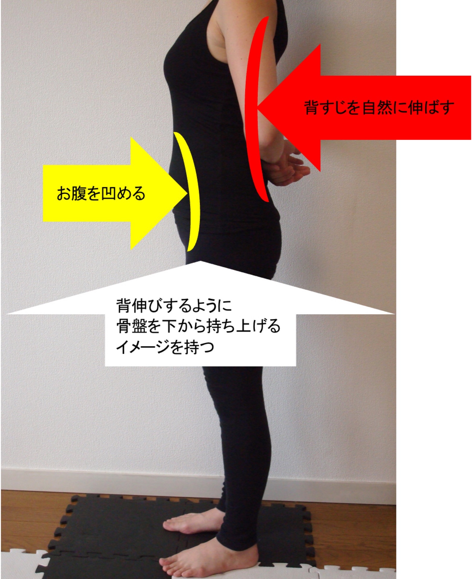 インナーユニットに力を入れるコツ