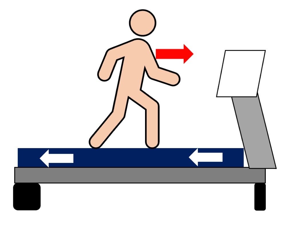 トレッドミル、ウォーキング